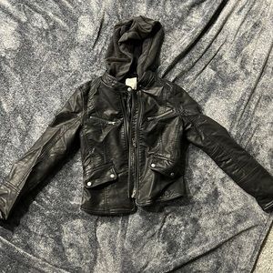 Free People Leather Jacket